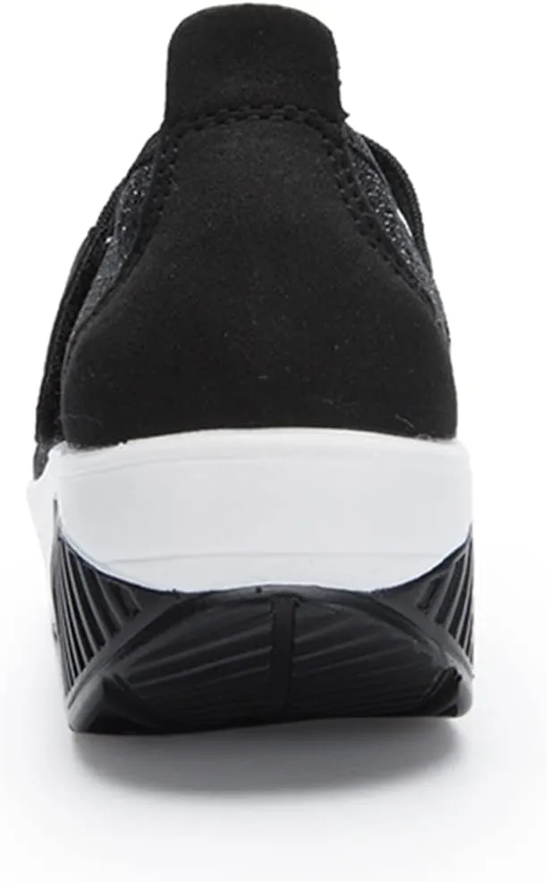 Touchmosees Women's Daily Walker Air Cushion Orthopedic Diabetic-Friendly Wedge Sneaker