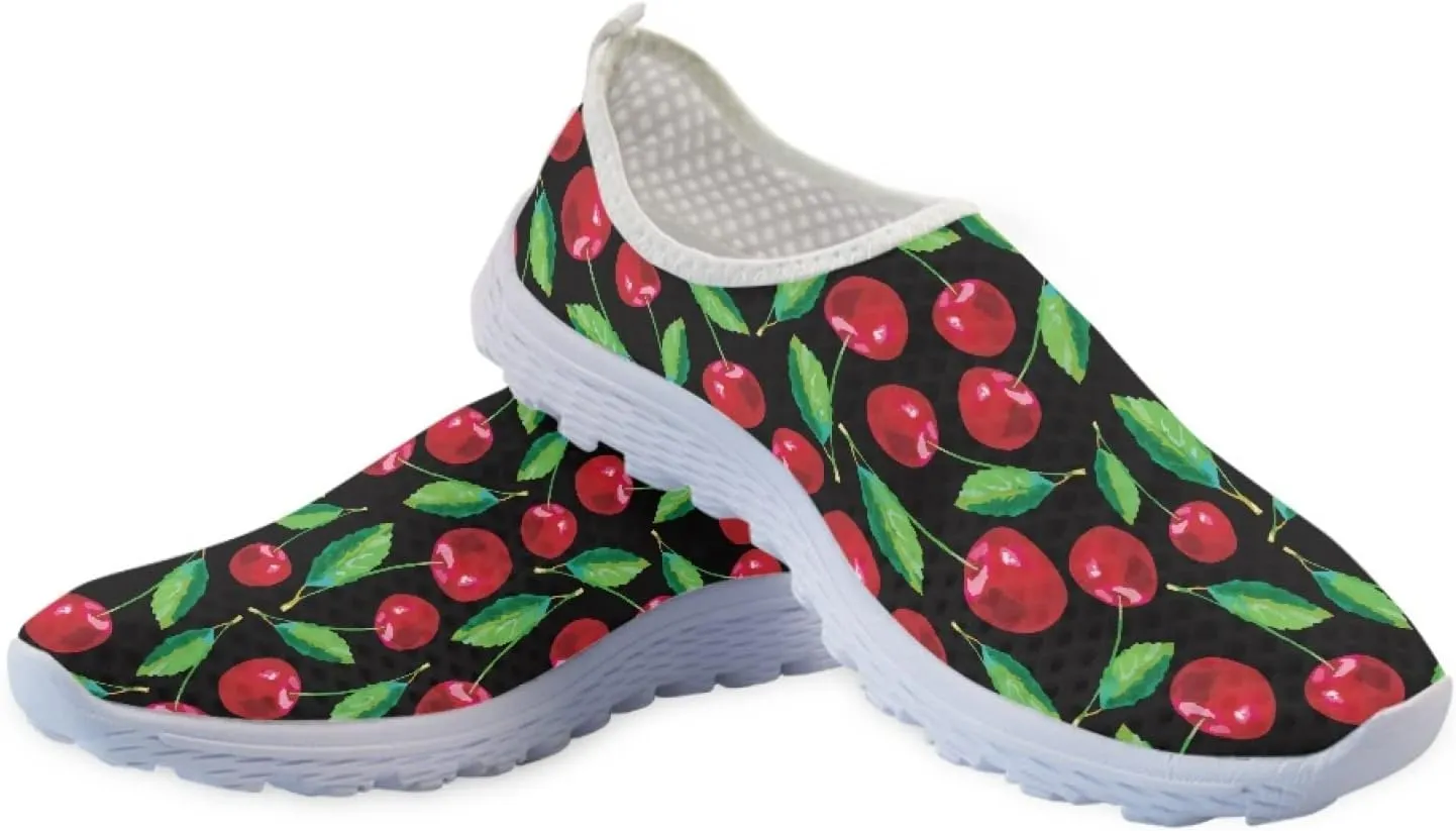 Veniyate Women's Walking Water Shoes Mesh Slip On Air Mesh Loafer Breathable Lightweight Running Sneakers