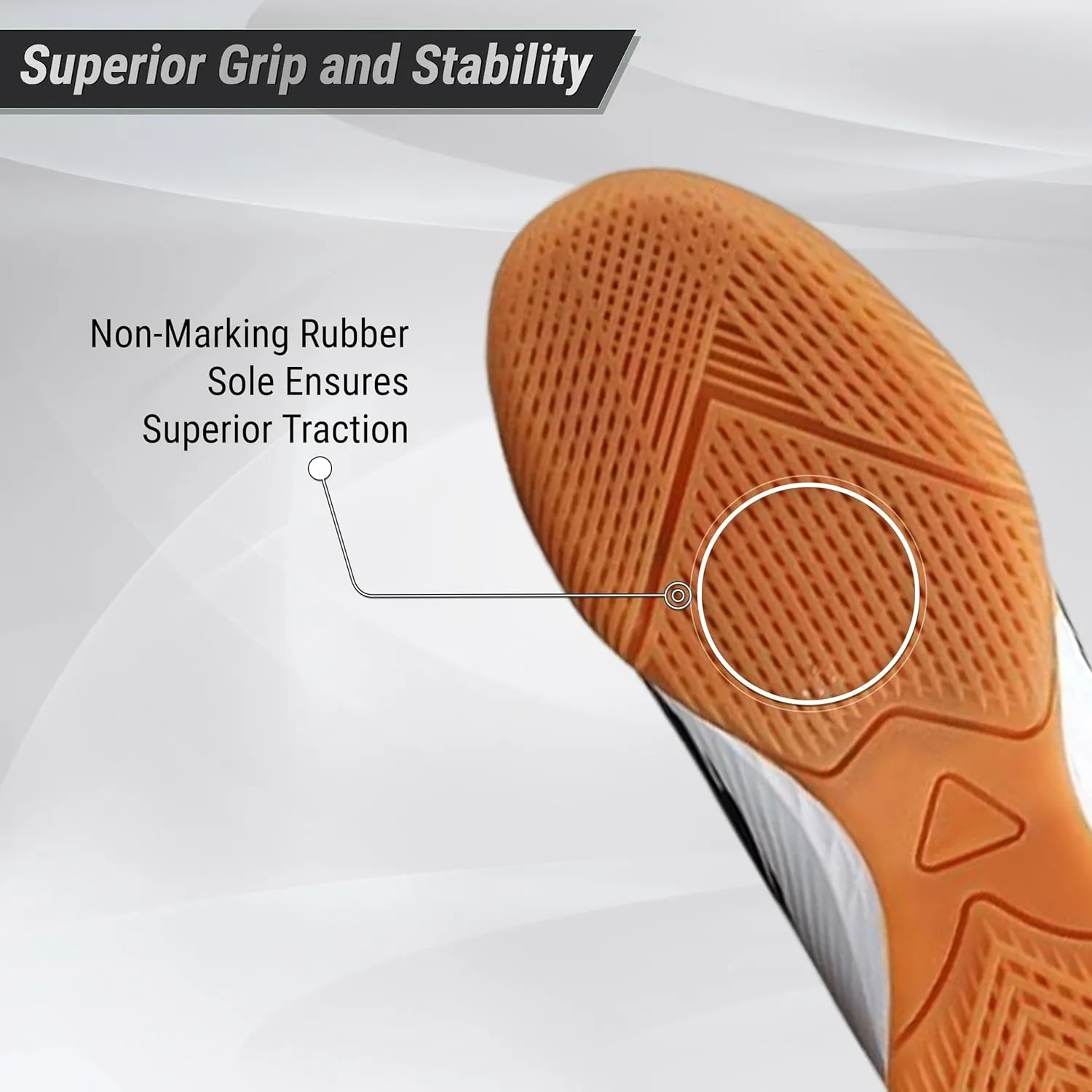 Vizari Tesoro Kids Indoor Soccer Shoes | Synthetic & Water Resistant Kids Soccer Cleats | Durable Football Shoes with Non-Marking Rubber Outsole for Maximum Traction for Boys and Girls