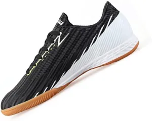 Vizari Tesoro Kids Indoor Soccer Shoes | Synthetic & Water Resistant Kids Soccer Cleats | Durable Football Shoes with Non-Marking Rubber Outsole for Maximum Traction for Boys and Girls