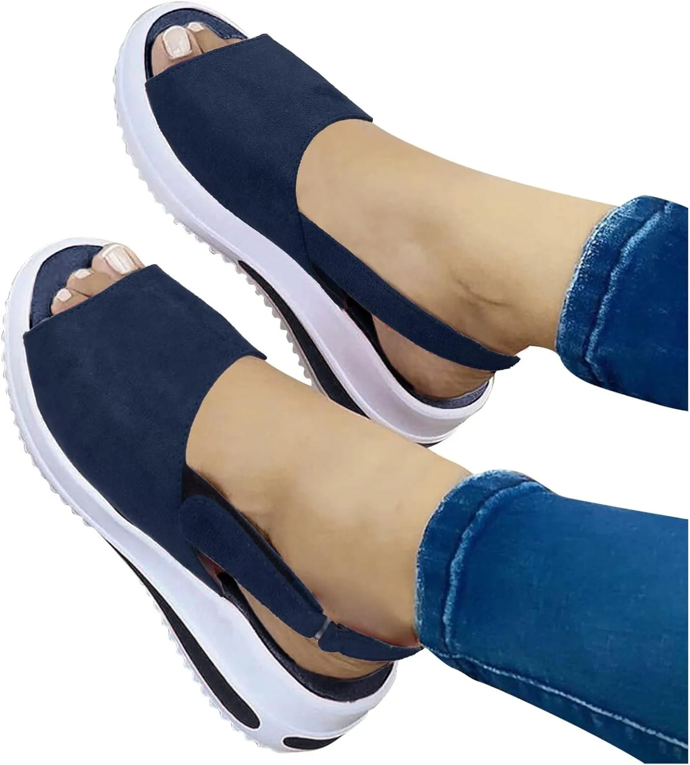 Wide Width High Top Slip On Sneakers for Women Cute Black Sneakers for Women Trendy Wide Foot Workout Shoes Women Wedge Sneakers for Women Zapatos para Pies Con Juanetes De Mujer