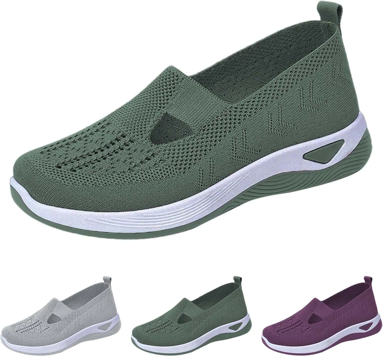 Women Shoes Dressy Comfortable Dress Sneakers Men Wide Black Loafers Women Platform Comfy Casual Closed Back Christmas Shoes for Women Round Toe Flats Comfortable