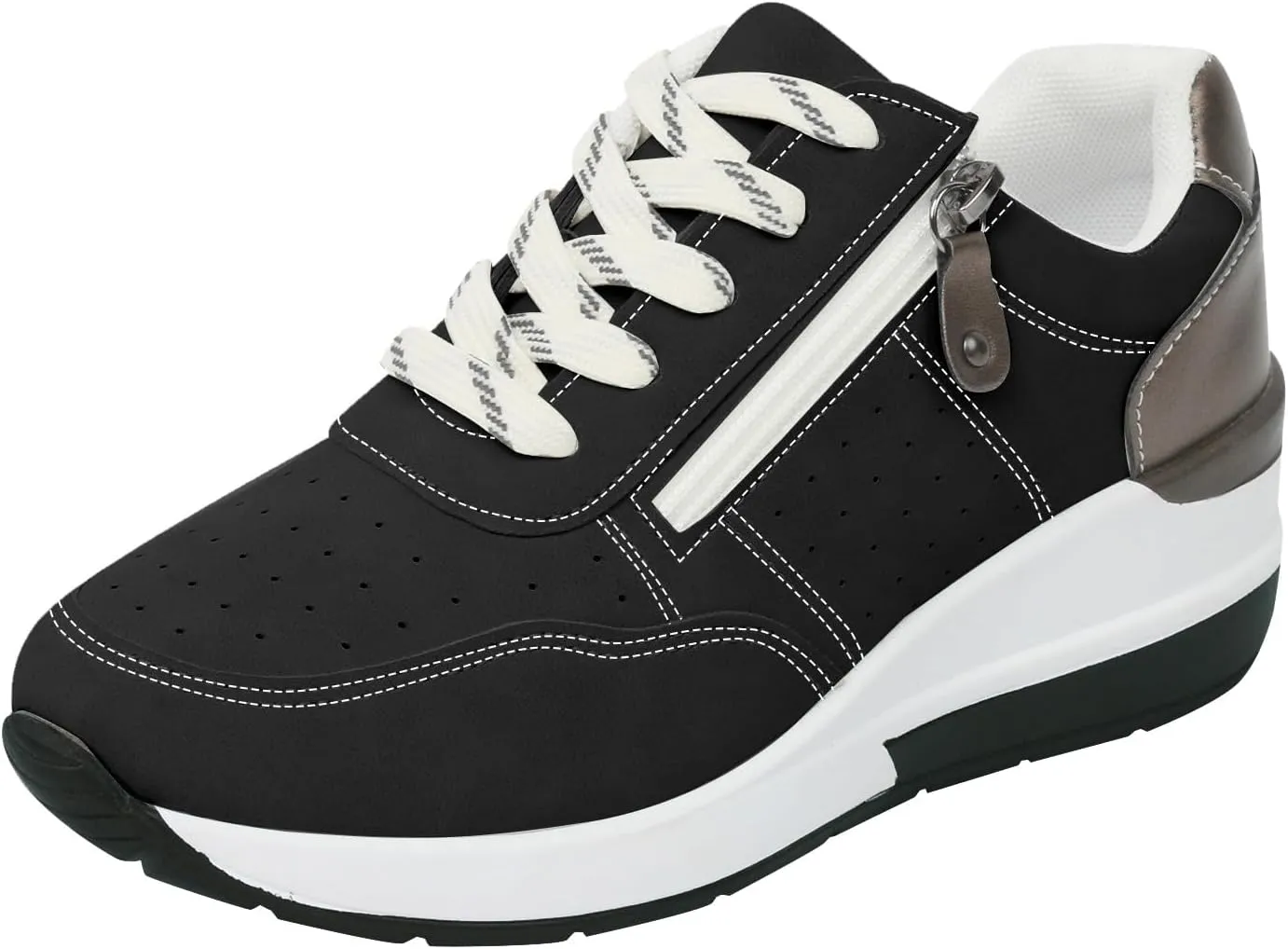 Women's Breathable Elastic Fly Woven Mesh Shoes Mesh Lightweight Sneaker for Work Outdoor Casual Fitness Shoe