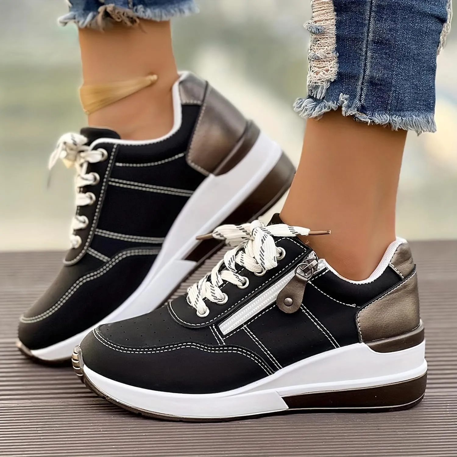 Women's Breathable Elastic Fly Woven Mesh Shoes Mesh Lightweight Sneaker for Work Outdoor Casual Fitness Shoe
