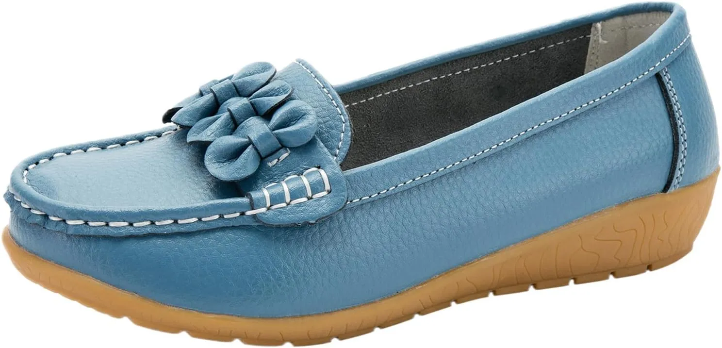Women's Breathable Slip On Casual Shoes Lightweight Soft Sole Comfortable Walking Sneakers for Everyday Wear
