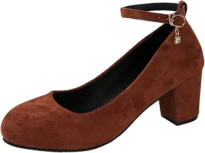 Women's Casual Shoes with Chunky Heel Perfect for Daily Slip On for Comfortable Fit Shoes for Men Casual Walking