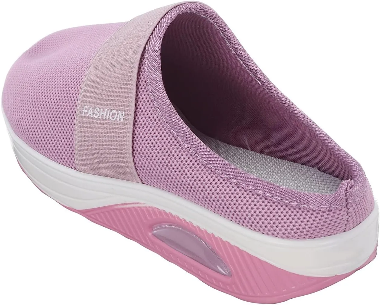 Women's Casual Slip on Half Shoes Breathable Tennis Shoes Womens Wide Width Women Casual Shoes Platform Sneakers Red Tennis Shoe Loafers Casual Slip On