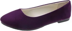 Women's Casual Slip On Shoes Comfortable Suede Footwear Versatile for Daily Wear Outfits and All Seasons Closed