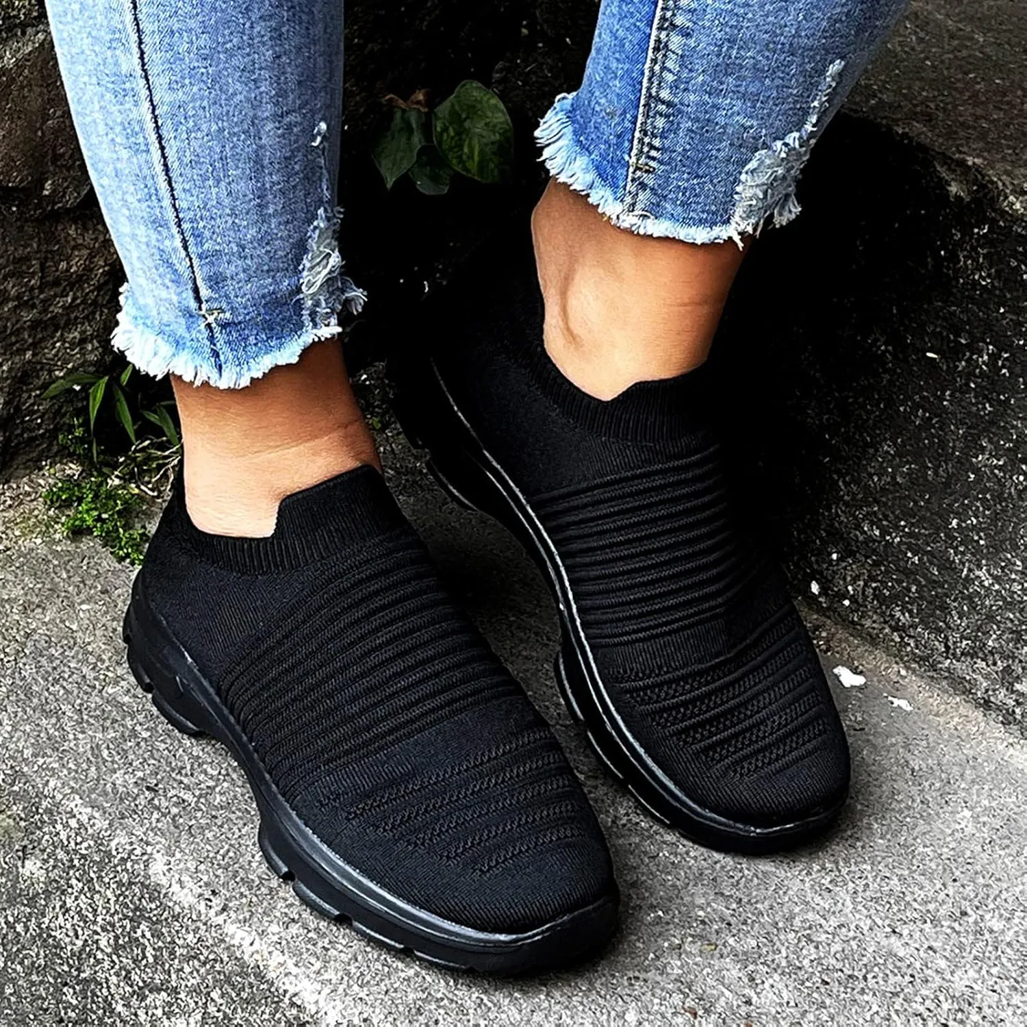 Womens Fashion Sneakers Orthopedic Mesh Walking Shoes 2025 Solid Color Casual Summer Lace-up Breathable Closed Toe Athletic Outdoor Comfortable Daily Casual Shoe
