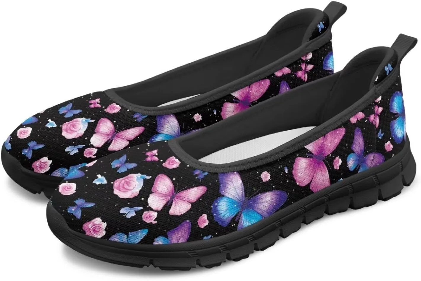 Womens Loafers Shoes Platform Spring Flats Shoes Comfortable Slip On Casual Dress Shoes, Size 6-10
