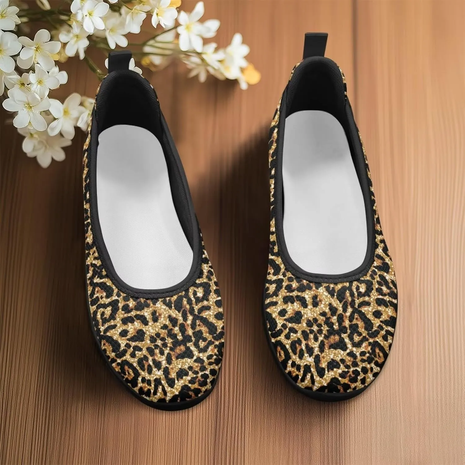 Women's Loafers Slip On Comfortable Casual Walking Flats Work Shoes Closed Dress Flats for Women Size 6-10
