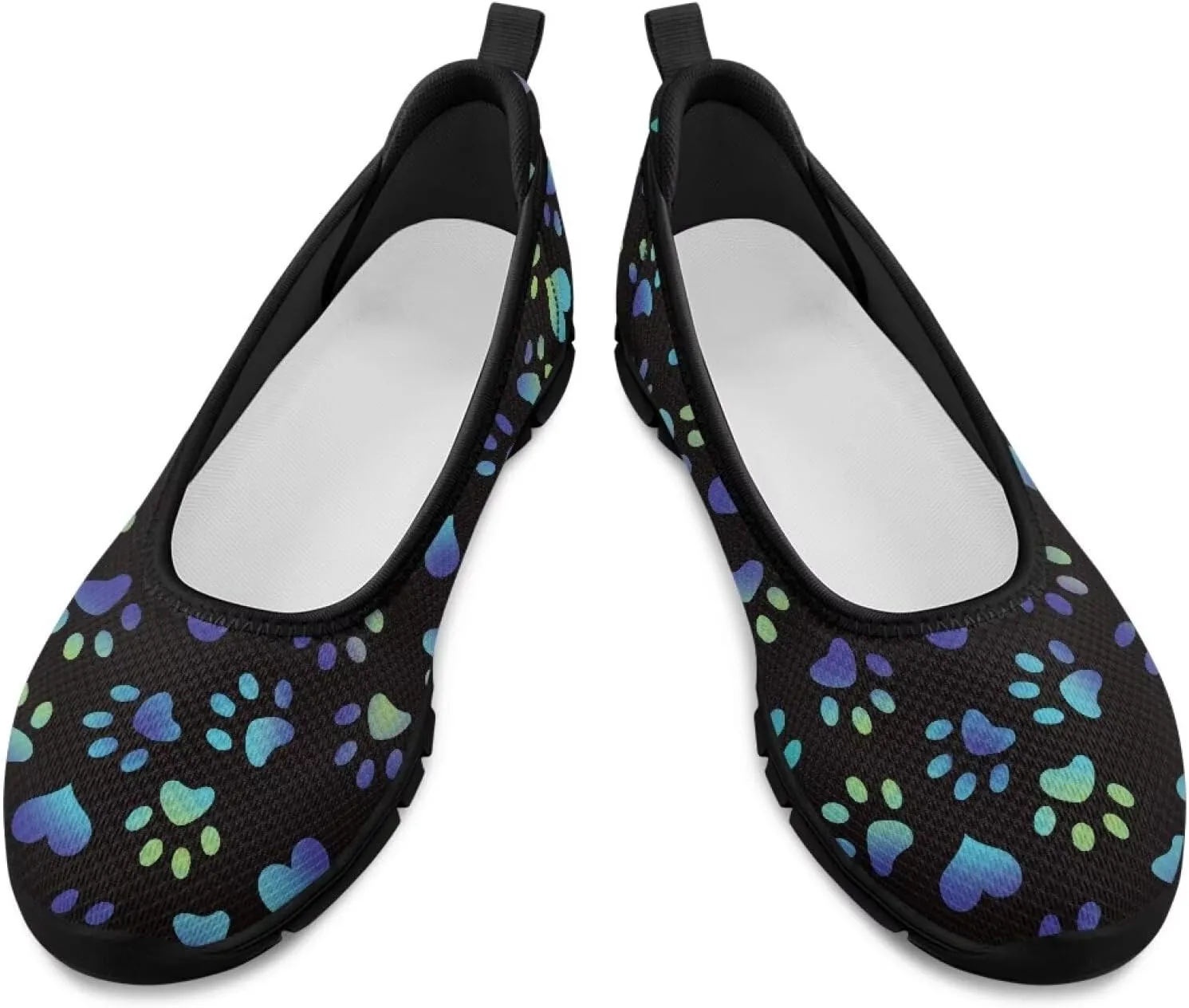 Women's Loafers Slip On Comfortable Casual Walking Flats Work Shoes Closed Dress Flats for Women Size 6-10