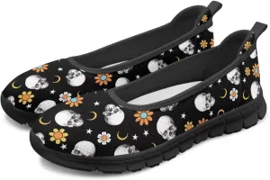 Women's Loafers Slip On Comfortable Casual Walking Flats Work Shoes Closed Dress Flats for Women Size 6-10