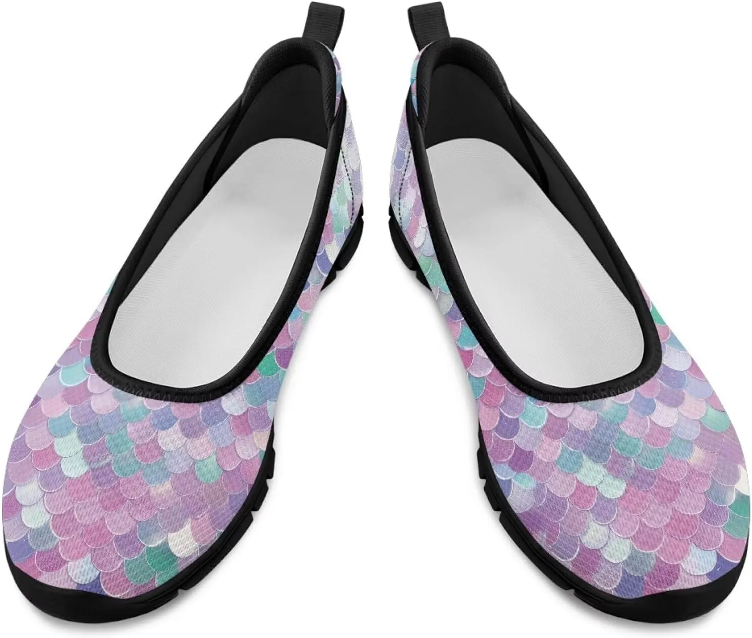 Women's Loafers Slip On Comfortable Casual Walking Flats Work Shoes Closed Dress Flats for Women Size 6-10