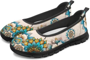 Women's Loafers Slip On Comfortable Casual Walking Flats Work Shoes Closed Dress Flats for Women Size 6-10