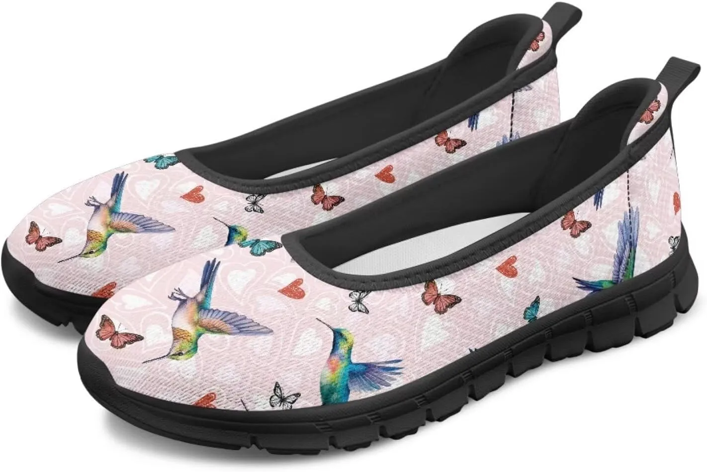 Women's Loafers Slip On Comfortable Casual Walking Flats Work Shoes Closed Dress Flats for Women Size 6-10