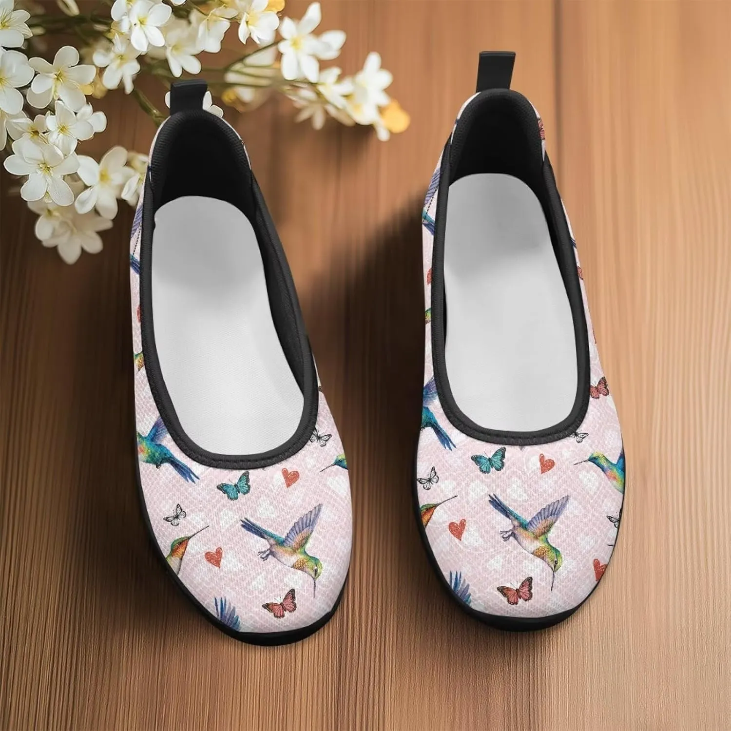 Women's Loafers Slip On Comfortable Casual Walking Flats Work Shoes Closed Dress Flats for Women Size 6-10