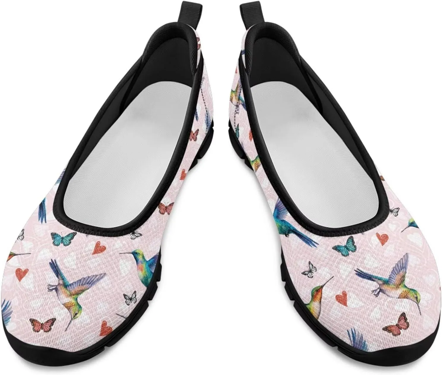 Women's Loafers Slip On Comfortable Casual Walking Flats Work Shoes Closed Dress Flats for Women Size 6-10