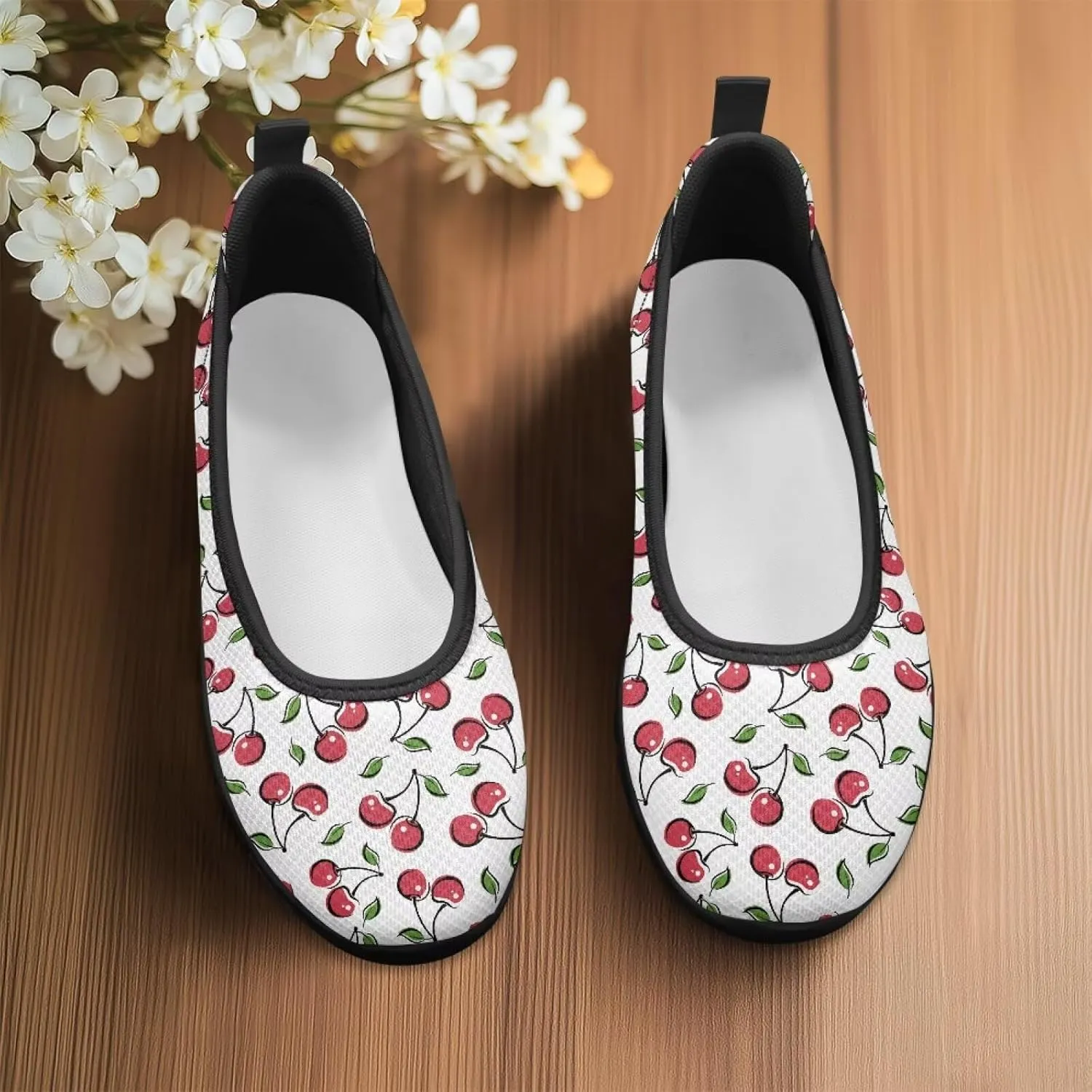 Women's Loafers Slip On Comfortable Casual Walking Flats Work Shoes Closed Dress Flats for Women Size 6-10