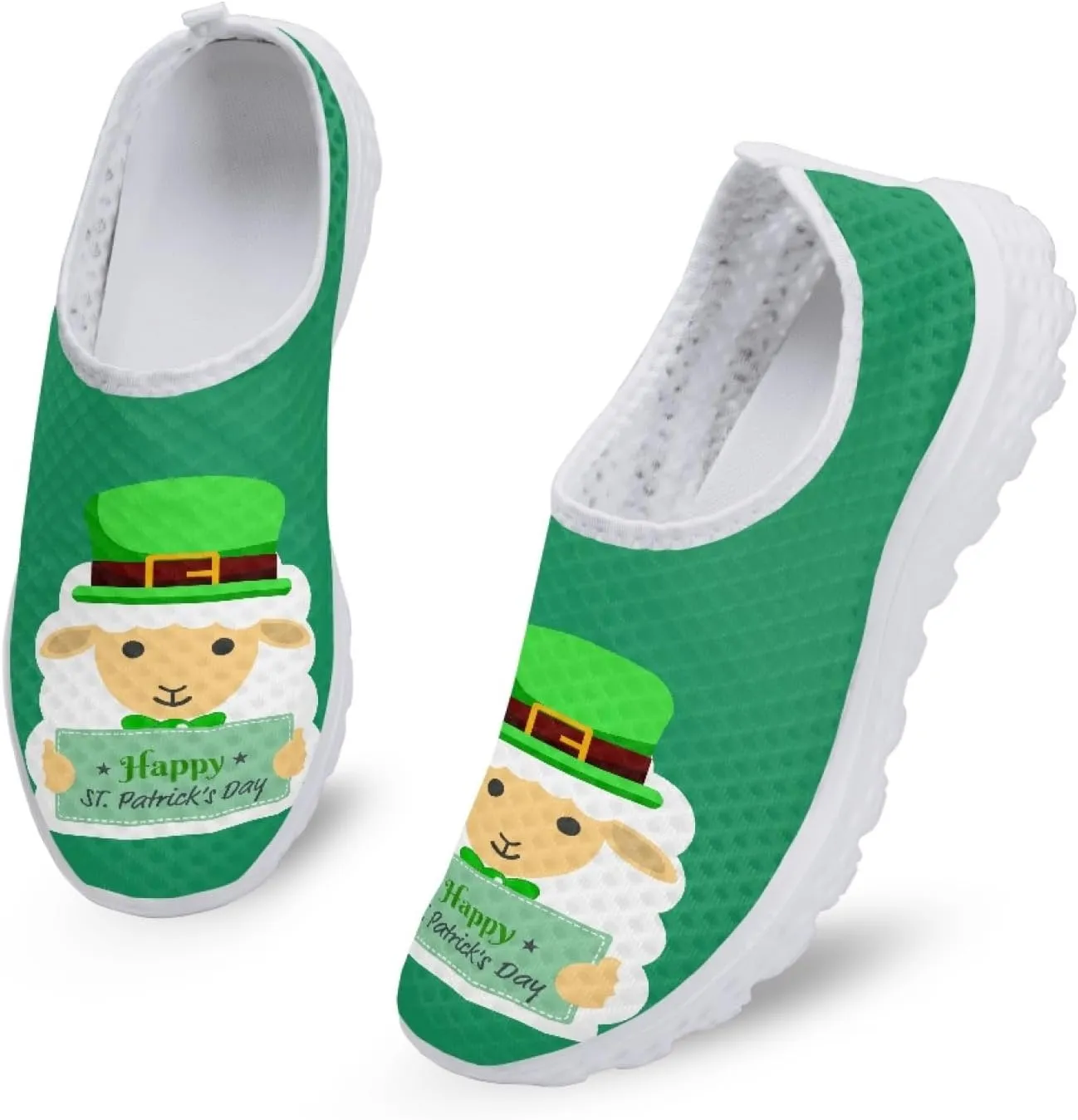 Women's Running Shoes Breathable Athletic Tennis Shoes Casual Lightweight Ladies Running Sneakers Slip On Flats Loafer