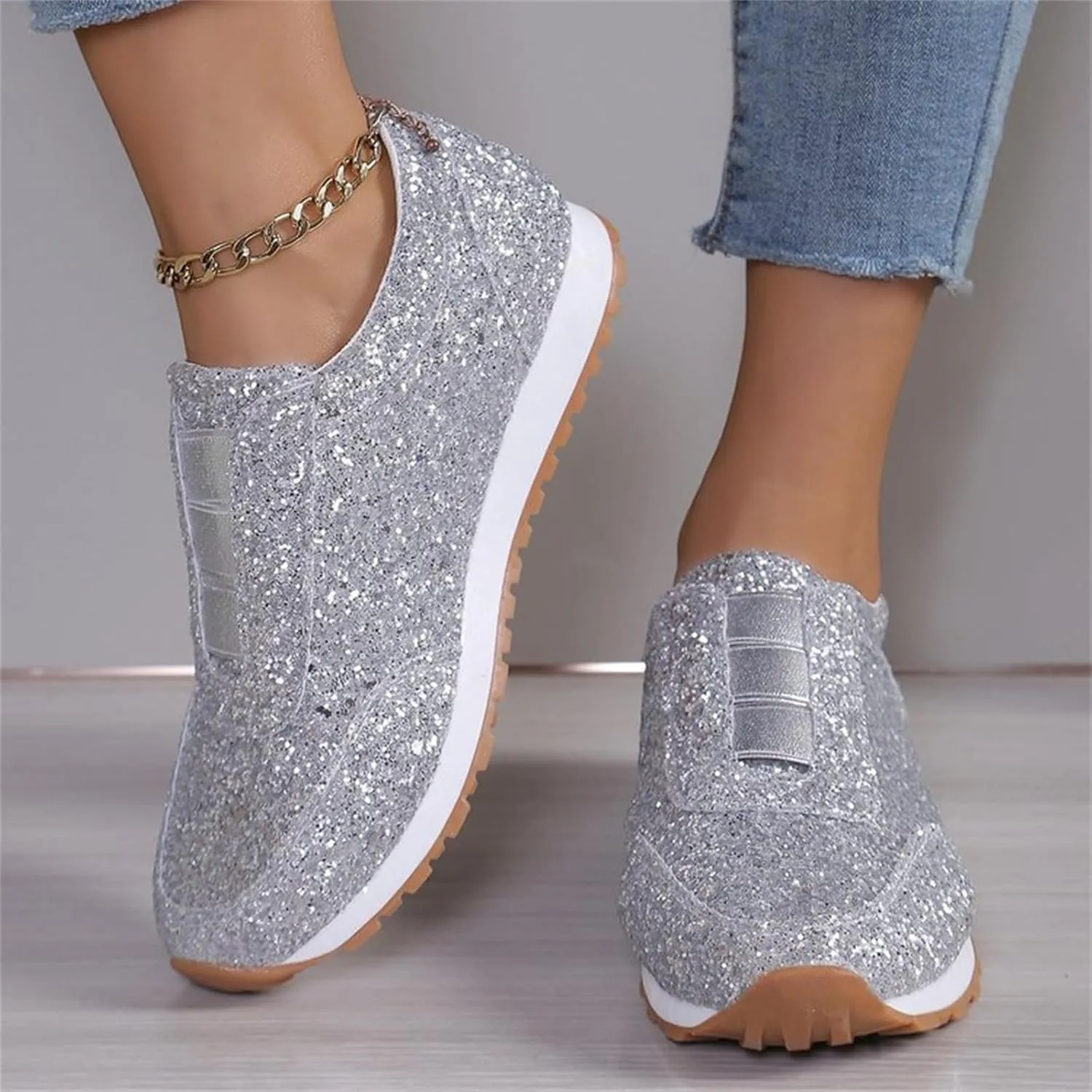 Womens Running Shoes Walking Men's Casual Dress Shoes Waterproof Sneakers Slip On Sneakers Walking Tennis Shoe Platform Tennis Shoe Cross Trainer Shoe