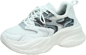 Womens Running Shoes Zapatos para Mujeres Womens Size 8.5 Wide Sneakers Slip Ons Casual Sneakers for Women Outdoor Trainers Tenis para Caminar De Mujer Con Plataforma Comodos