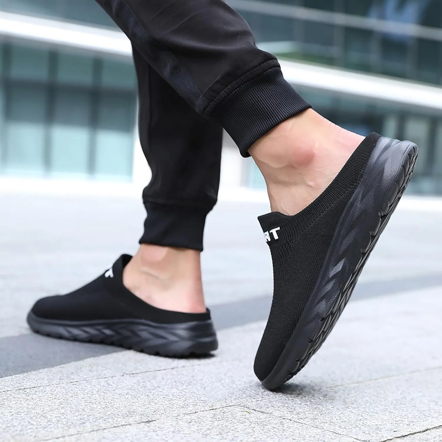 Women's Slip-on Mule Sneakers Lightweight Non Slip Work Shoes Women Winter Casual Slip On Shoes White Sneakers Platform Tennis Shoe Trainers Shoe