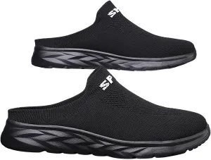 Women's Slip-on Mule Sneakers Lightweight Non Slip Work Shoes Women Winter Casual Slip On Shoes White Sneakers Platform Tennis Shoe Trainers Shoe
