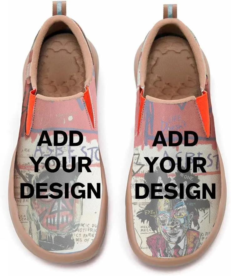 Women's Slip Ons Sneakers Lightweight Walking Casual Loafers Animal Splatter Art Painted Travel Holiday Shoes