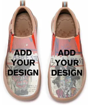 Women's Slip Ons Sneakers Lightweight Walking Casual Loafers Animal Splatter Art Painted Travel Holiday Shoes
