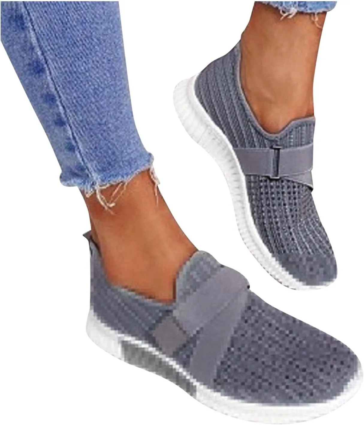 Women's Sneakers Wide Zapato Ortopedico para Mujer Pie Derecho Womens Slip On Shoes Wide Sneakers for Walking Women Zapatos De Mujer De Vestir Comodos Plataforma De Espartaanchos