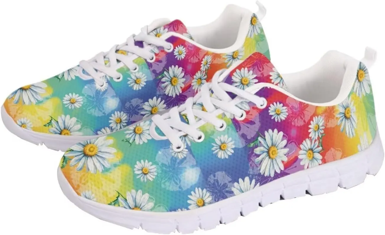 Women's Tennis Shoes Lightweight Breathable Mesh Sneakers for Daily Wear