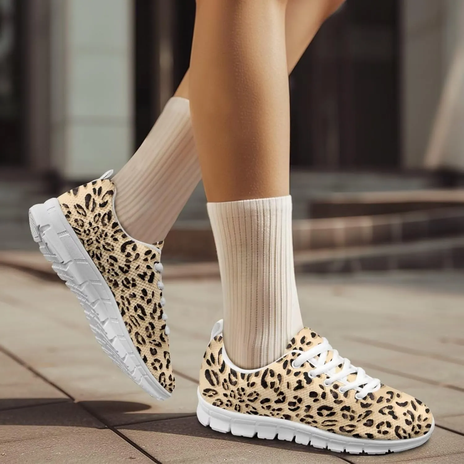 Women's Tennis Shoes Lightweight Breathable Mesh Sneakers for Daily Wear