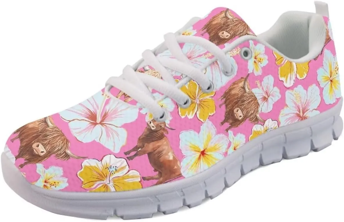 Women's Tennis Shoes Lightweight Breathable Mesh Sneakers for Daily Wear