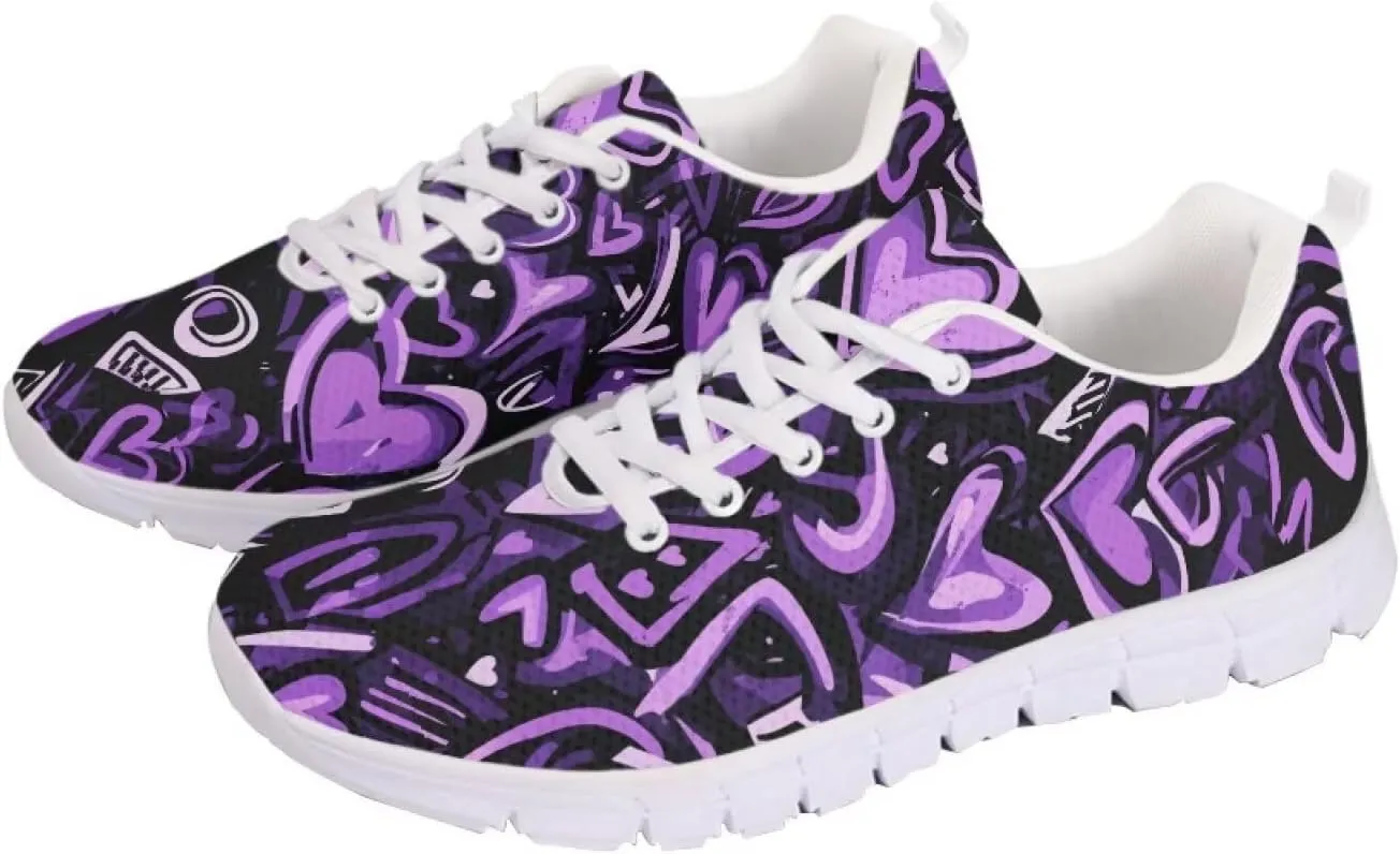 Women's Tennis Shoes Lightweight Breathable Mesh Sneakers for Daily Wear