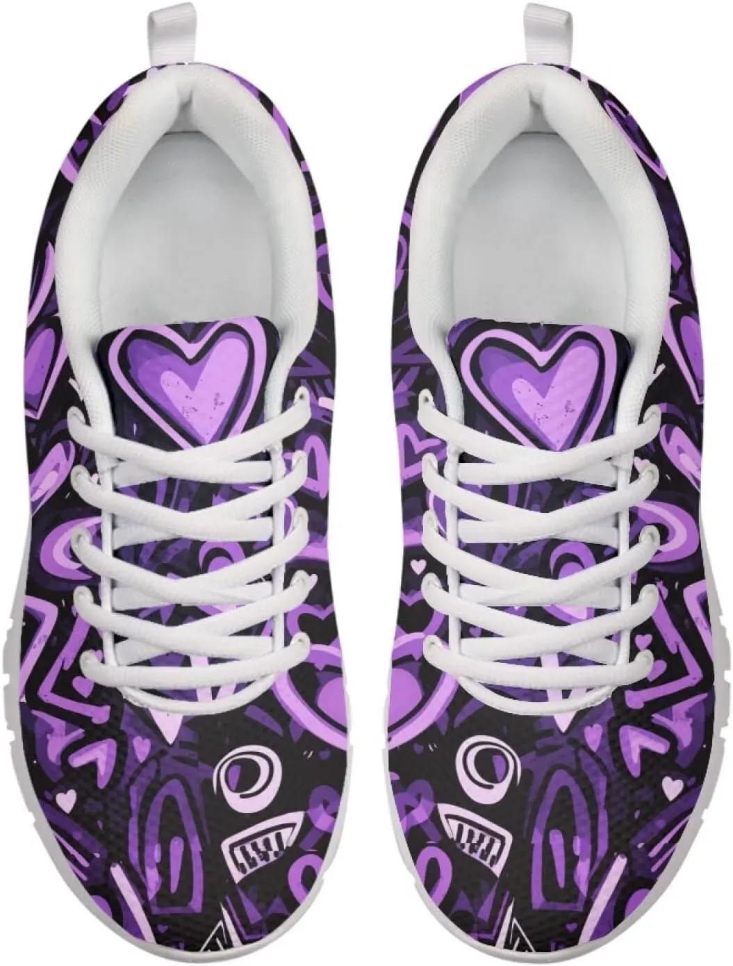 Women's Tennis Shoes Lightweight Breathable Mesh Sneakers for Daily Wear