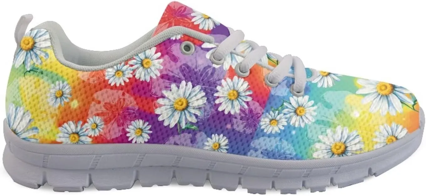 Women's Tennis Shoes Lightweight Breathable Mesh Sneakers for Daily Wear