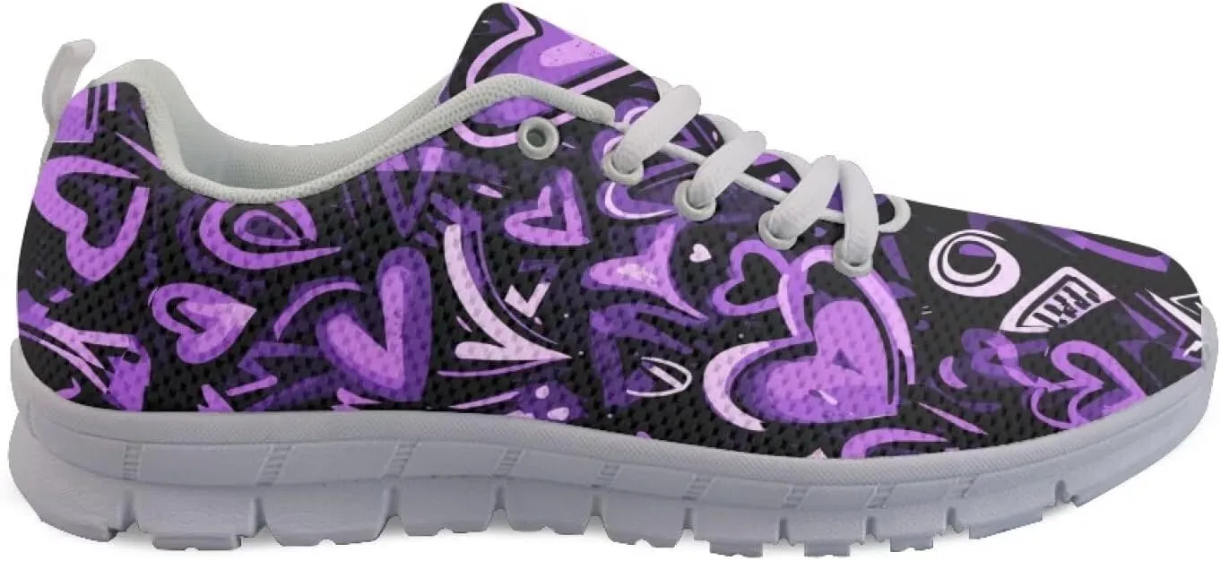 Women's Tennis Shoes Lightweight Breathable Mesh Sneakers for Daily Wear