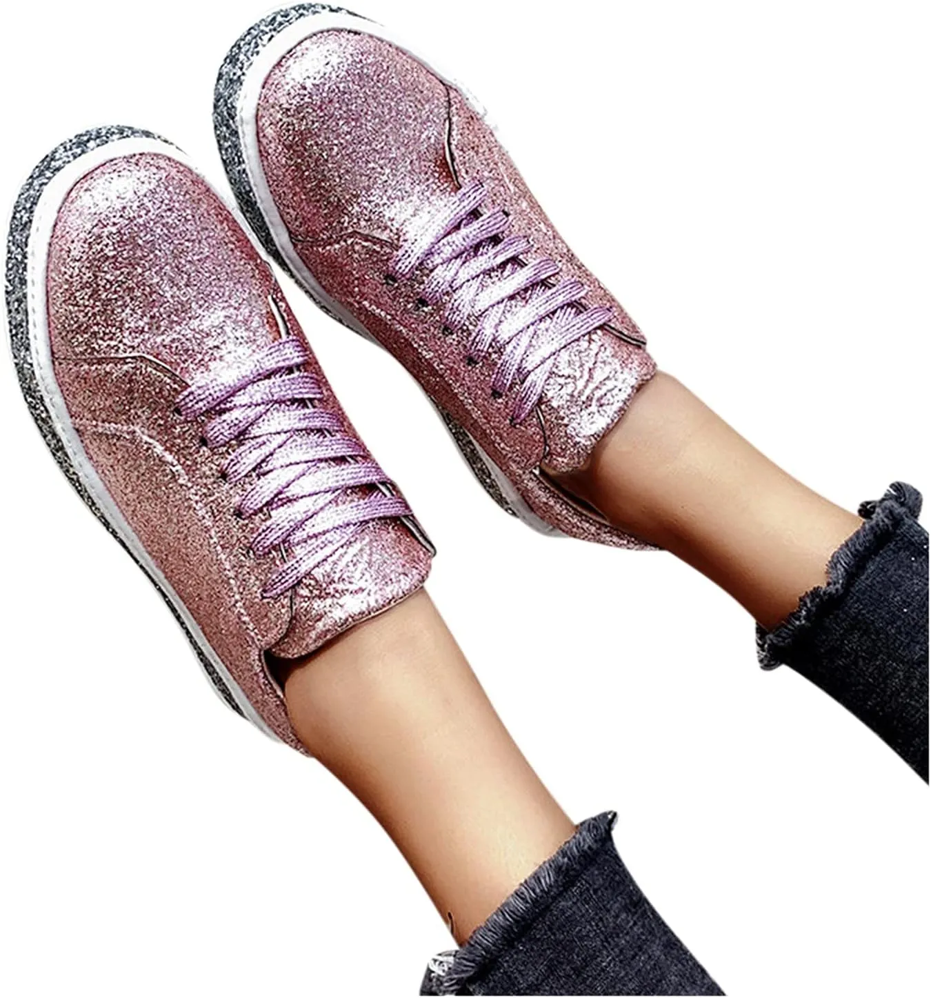 Womens Trail Running Shoes Wide Width Womens Pull On Sneakers Black Soles Casual Shoes for Women 2023 Walking Shoes Women Athletic Shoes Women Wide Width