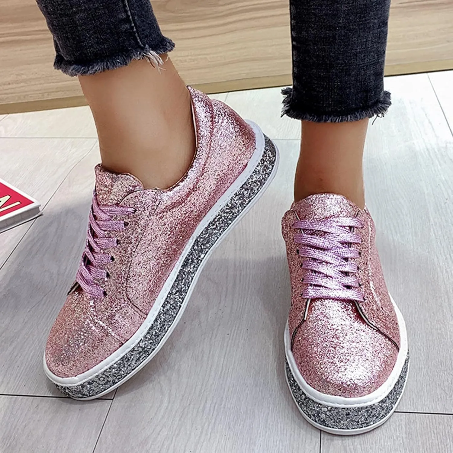 Womens Trail Running Shoes Wide Width Womens Pull On Sneakers Black Soles Casual Shoes for Women 2023 Walking Shoes Women Athletic Shoes Women Wide Width