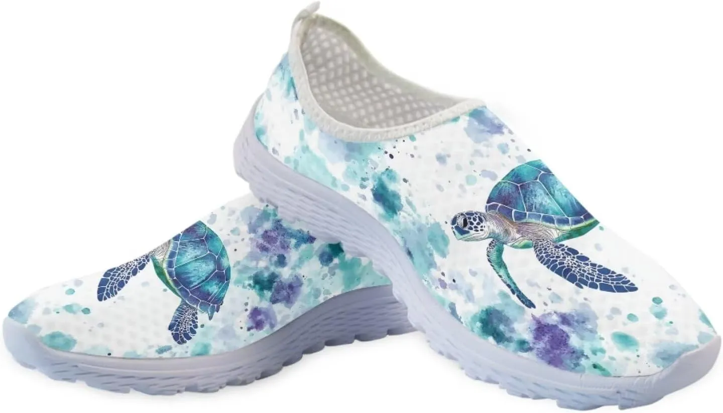 Womens Walking Shoes Casual Workout Running Sneakers Tennis Mesh Loafers