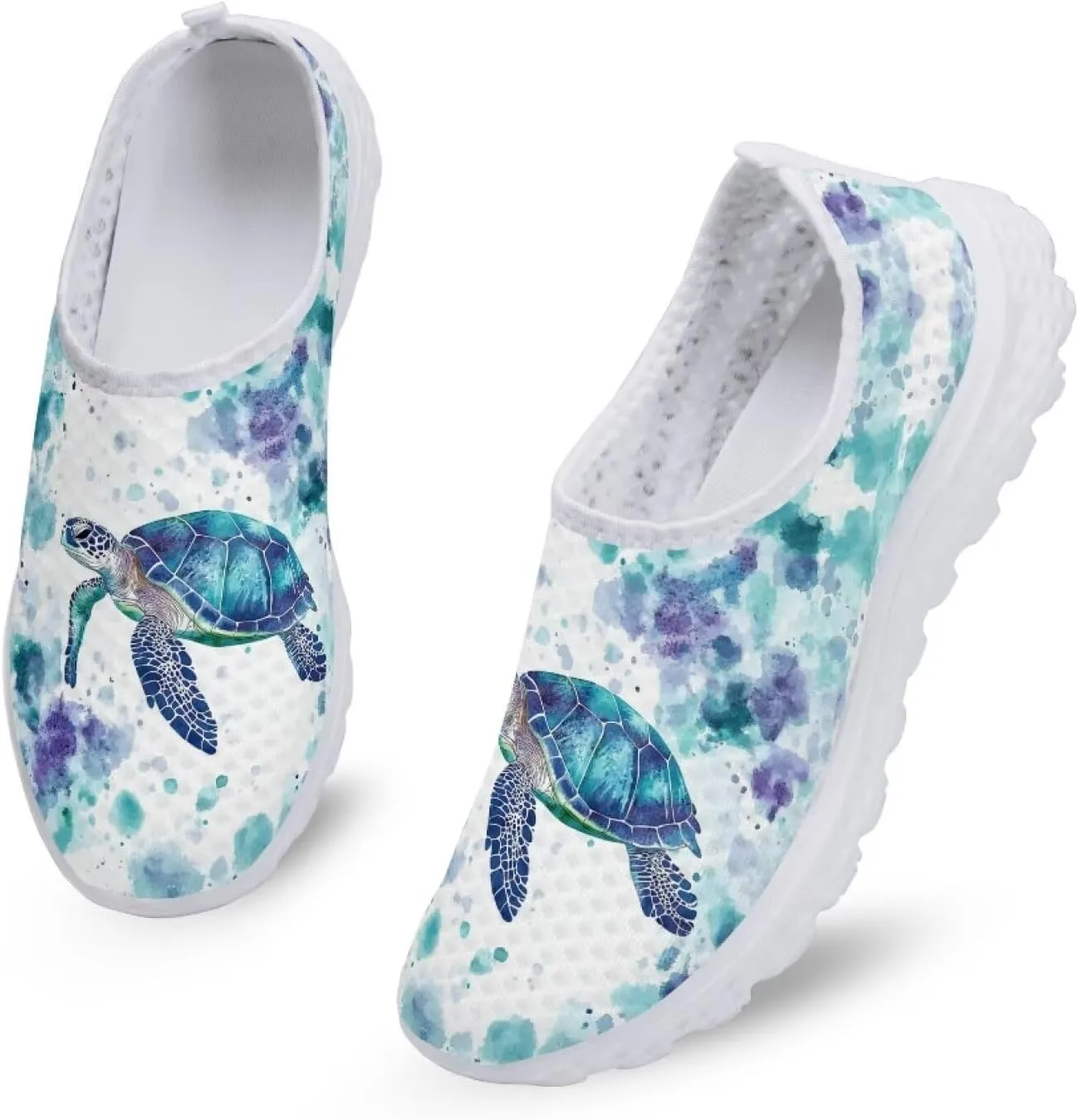 Womens Walking Shoes Casual Workout Running Sneakers Tennis Mesh Loafers