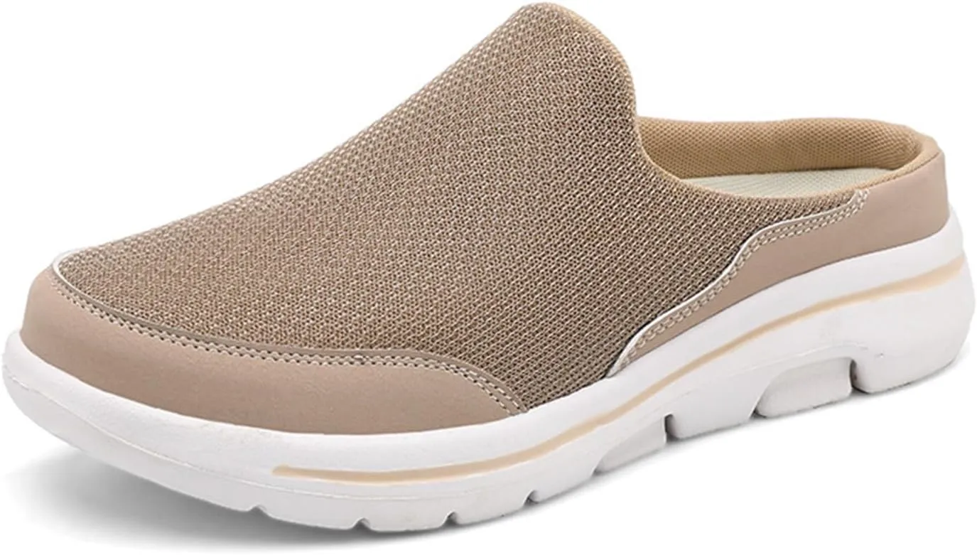 Womens Walking Shoes Mens Mules Open Back Slip On Shoes Comfortable Non-Slip Clogs reathable Lightweight Sport Sneakers Closed Toe Slippers