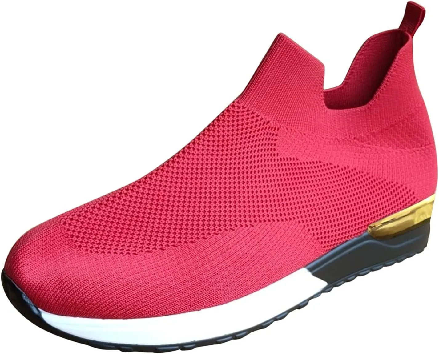 Womens White Platform Sneakers High Top Platform Shoes Fashion Canvas Comfortable Walking Shoes Women Canvas Loafers Women Shoes Slip On Sneakers