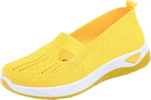 Women's Woven Orthopedic Breathable Soft Sole Womens Tennis Shoes Wide Width Ladies Casual Shoes Men Shoes Sneakers Red Tennis Shoe Loafers Shoe