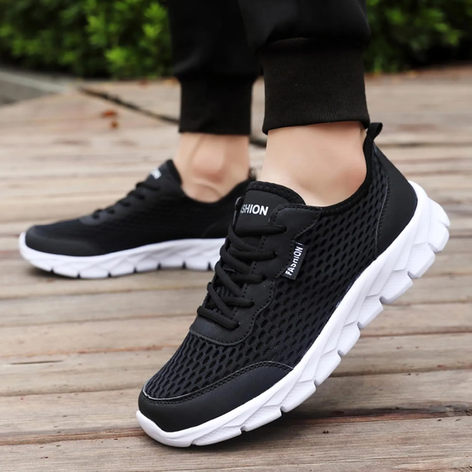 Workout Athletic Sport Shoes for Men Breathable Casual Comfortable Walking Sneaker Men's Business Casual Shoes