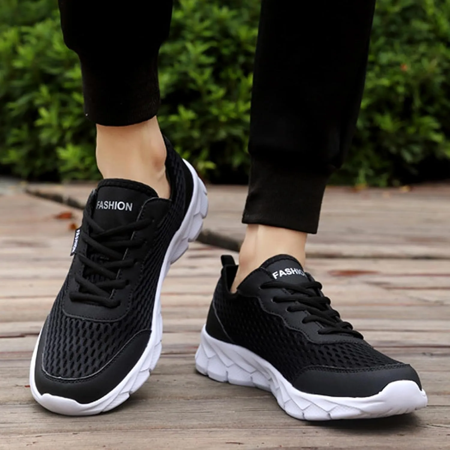 Workout Athletic Sport Shoes for Men Breathable Casual Comfortable Walking Sneaker Men's Business Casual Shoes