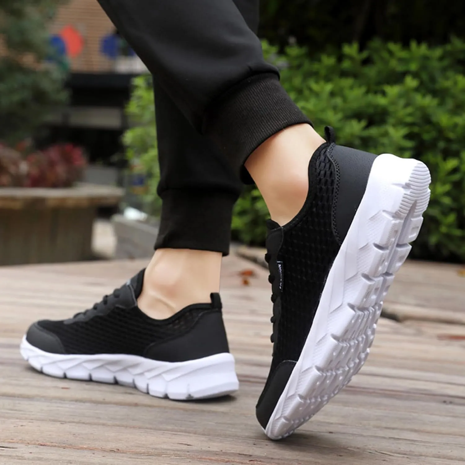 Workout Athletic Sport Shoes for Men Breathable Casual Comfortable Walking Sneaker Men's Business Casual Shoes