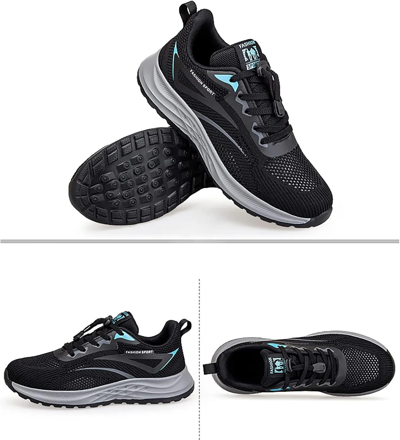 Workout Athletic Sport Shoes for Men Lightweight Breathable Walking Shoe Gym Tennis Men's Business Casual Shoes
