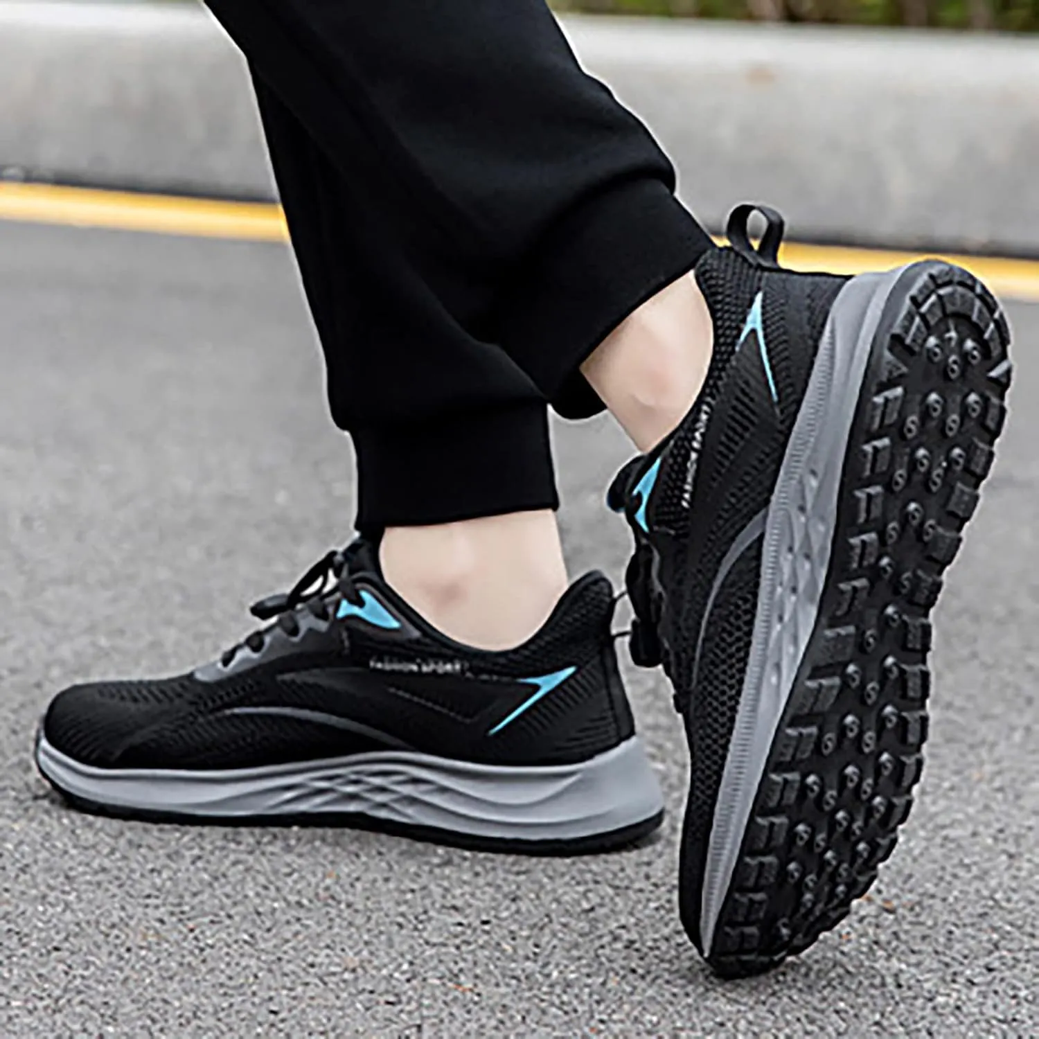 Workout Athletic Sport Shoes for Men Lightweight Breathable Walking Shoe Gym Tennis Men's Business Casual Shoes
